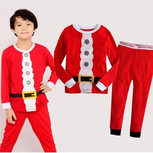 Load image into Gallery viewer, New kids pajamas children sleepwear baby girls clothes boys Cartoon pyjamas sets cotton nightwear kids clothing Christmas gifts