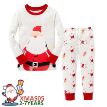 Load image into Gallery viewer, New kids pajamas children sleepwear baby girls clothes boys Cartoon pyjamas sets cotton nightwear kids clothing Christmas gifts