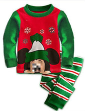 Load image into Gallery viewer, New kids pajamas children sleepwear baby girls clothes boys Cartoon pyjamas sets cotton nightwear kids clothing Christmas gifts