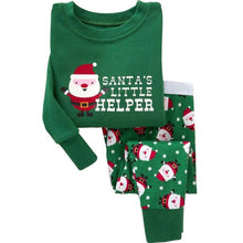 Load image into Gallery viewer, New kids pajamas children sleepwear baby girls clothes boys Cartoon pyjamas sets cotton nightwear kids clothing Christmas gifts