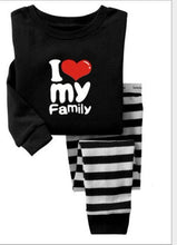 Load image into Gallery viewer, New kids pajamas children sleepwear baby girls clothes boys Cartoon pyjamas sets cotton nightwear kids clothing Christmas gifts