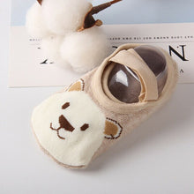 Load image into Gallery viewer, 2019 New Fashion Baby Boys Girls Kids Cute Cartoon Anti Slip Ankle Socks Cotton Anti-slip Shoe-like Socks 1-3Y  Soft