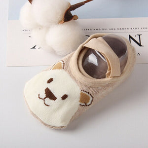 2019 New Fashion Baby Boys Girls Kids Cute Cartoon Anti Slip Ankle Socks Cotton Anti-slip Shoe-like Socks 1-3Y  Soft