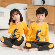 Load image into Gallery viewer, Kids Pajamas Autumn Boys Girls Sleepwear Nightwear Baby Infant Clothes Animal Cartoon Pajama Sets Cotton Children&#39;s Pyjamas