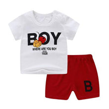 Load image into Gallery viewer, Baby Girl Clothing Set Cartoon Cat Clothing Long Sleeve T Shirt + Pants Suits Infant Pink Outfit