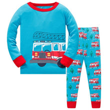 Load image into Gallery viewer, 2019 Truck Boys Pijamas Kids Set Children&#39;s Pyjamas Clothing Sets Kids Pajamas Baby Cartoon Pyjama Enfant Sleepwear