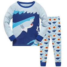 Load image into Gallery viewer, 2019 Truck Boys Pijamas Kids Set Children&#39;s Pyjamas Clothing Sets Kids Pajamas Baby Cartoon Pyjama Enfant Sleepwear