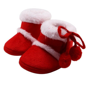 Warm Baby shoes Winter Plus Velvet Baby First Walkers Girl Shoes Casual Booties Toddler Crib Shoes