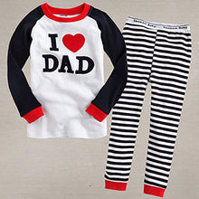 Load image into Gallery viewer, New kids pajamas children sleepwear baby girls clothes boys Cartoon pyjamas sets cotton nightwear kids clothing Christmas gifts