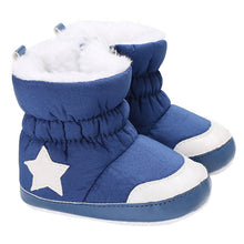 Load image into Gallery viewer, Newborn Winter Baby Shoes Boys Girls Soft Boots Kids Fashion Warm Thickening Snow First Walker Booties Toddler Anti-Slip BFOF