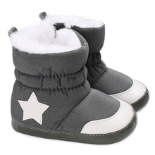 Load image into Gallery viewer, Newborn Winter Baby Shoes Boys Girls Soft Boots Kids Fashion Warm Thickening Snow First Walker Booties Toddler Anti-Slip BFOF