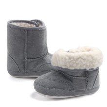 Load image into Gallery viewer, winter warm Booties shoes for girls cotton solid baby boy shoes Footwear for newborns babies toddler infant shoes