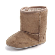 Load image into Gallery viewer, winter warm Booties shoes for girls cotton solid baby boy shoes Footwear for newborns babies toddler infant shoes