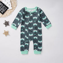 Load image into Gallery viewer, 2019 Toddler Baby Boy Girl Cartoon Printed Romper Babies Long Sleeve Fall Jumpsuit Holiday Outfits