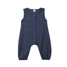 Load image into Gallery viewer, Summer Romper Toddler Unisex Kids Baby Girls Off Shoulder Cute Solid Romper Overalls Jumpsuits Playsuit Holiday Outfit Clothes