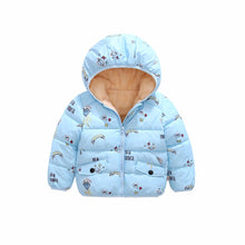 Load image into Gallery viewer, Children Coats Kids Baby Girls Thickening Clothes Boys Plush Velvet Jacktes Child Cotton Outerwear Baby Boys Warming Coats