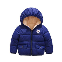 Load image into Gallery viewer, Children Coats Kids Baby Girls Thickening Clothes Boys Plush Velvet Jacktes Child Cotton Outerwear Baby Boys Warming Coats