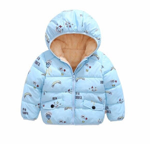 Children Coats Kids Baby Girls Thickening Clothes Boys Plush Velvet Jacktes Child Cotton Outerwear Baby Boys Warming Coats