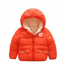 Load image into Gallery viewer, Children Coats Kids Baby Girls Thickening Clothes Boys Plush Velvet Jacktes Child Cotton Outerwear Baby Boys Warming Coats