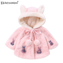 Load image into Gallery viewer, New Jackets For Girls Clothes Autumn Warm Coats For Baby Girl Long Sleeve Jacket Kids Outerwear Children Clothing 1 2 3 4 Years