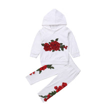 Load image into Gallery viewer, 0pudcoco Toddler Kids Baby Girl Hooded Top Long Pants Outfit Clothes Tracksuit baby girl autumn winter warm jackt clothes set