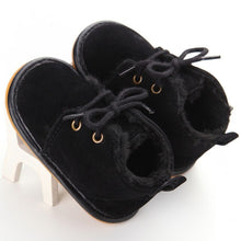 Load image into Gallery viewer, Autumn Winter Baby Boy Girl Shoes Newborn Baby Cotton First Walker Anti-slip Soft Sole Snow Warm Shoes