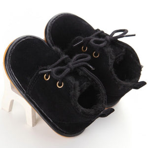 Autumn Winter Baby Boy Girl Shoes Newborn Baby Cotton First Walker Anti-slip Soft Sole Snow Warm Shoes