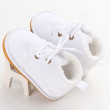 Load image into Gallery viewer, Autumn Winter Baby Boy Girl Shoes Newborn Baby Cotton First Walker Anti-slip Soft Sole Snow Warm Shoes