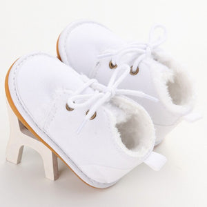 Autumn Winter Baby Boy Girl Shoes Newborn Baby Cotton First Walker Anti-slip Soft Sole Snow Warm Shoes