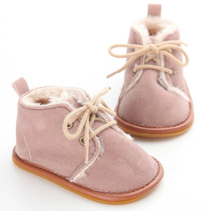 Autumn Winter Baby Boy Girl Shoes Newborn Baby Cotton First Walker Anti-slip Soft Sole Snow Warm Shoes
