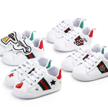 Load image into Gallery viewer, Toddler Baby Shoes Baby Lace Up Shoes  Baby Shoes Boy Fashion Baby Shoes Boy  Shallow  Baby Shoes  Animal Prints  Baby Shoes Boy