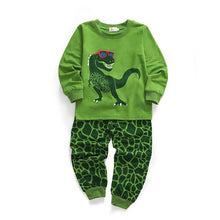 Load image into Gallery viewer, HereNice Children Toddler Kids Baby Boys Girls Truck Dinosaur Mermaid Flamingo Unicorn Reindeer Sleepwear Suit Set Pjs Pajamas