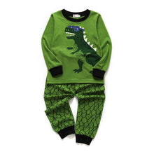 Load image into Gallery viewer, HereNice Children Toddler Kids Baby Boys Girls Truck Dinosaur Mermaid Flamingo Unicorn Reindeer Sleepwear Suit Set Pjs Pajamas