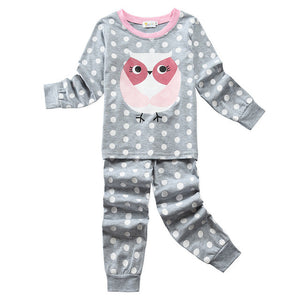 HereNice Children Toddler Kids Baby Boys Girls Truck Dinosaur Mermaid Flamingo Unicorn Reindeer Sleepwear Suit Set Pjs Pajamas