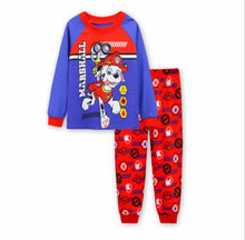 Load image into Gallery viewer, Children Boy Pajamas Sets 2019 Boys Sleevewear Cartoon long sleeve pyjamas Tops+Pants 2 Pieces Kids Baby Gils CLothing Set