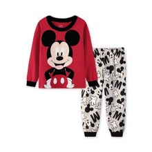 Load image into Gallery viewer, Children Boy Pajamas Sets 2019 Boys Sleevewear Cartoon long sleeve pyjamas Tops+Pants 2 Pieces Kids Baby Gils CLothing Set