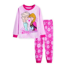 Load image into Gallery viewer, Children Boy Pajamas Sets 2019 Boys Sleevewear Cartoon long sleeve pyjamas Tops+Pants 2 Pieces Kids Baby Gils CLothing Set