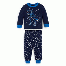 Load image into Gallery viewer, Children Boy Pajamas Sets 2019 Boys Sleevewear Cartoon long sleeve pyjamas Tops+Pants 2 Pieces Kids Baby Gils CLothing Set