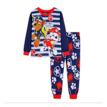 Load image into Gallery viewer, Children Boy Pajamas Sets 2019 Boys Sleevewear Cartoon long sleeve pyjamas Tops+Pants 2 Pieces Kids Baby Gils CLothing Set
