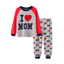 Load image into Gallery viewer, Children Boy Pajamas Sets 2019 Boys Sleevewear Cartoon long sleeve pyjamas Tops+Pants 2 Pieces Kids Baby Gils CLothing Set