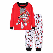 Load image into Gallery viewer, Children Boy Pajamas Sets 2019 Boys Sleevewear Cartoon long sleeve pyjamas Tops+Pants 2 Pieces Kids Baby Gils CLothing Set