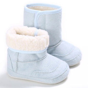 Winter Baby Shoes Warm Baby Boys Girls Shoes Soft Plush Booties Infant Anti Slip Snow Boots Shoes For Kids