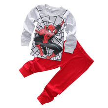 Load image into Gallery viewer, Children&#39;s Clothing Sets Boys Sleepwear Clothes Kids Batman Pajamas Set Baby Girls Cotton Cartoon Pijamas Spring Autumn Pyjamas