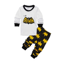 Load image into Gallery viewer, Children&#39;s Clothing Sets Boys Sleepwear Clothes Kids Batman Pajamas Set Baby Girls Cotton Cartoon Pijamas Spring Autumn Pyjamas