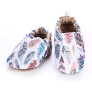 [simfamily]Kid Girls Boy First Walkers Soft Infant Toddler Shoes Cute Flower Soles Crib Shoes Footwear for Newborns baby shoes