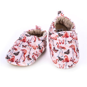 [simfamily]Kid Girls Boy First Walkers Soft Infant Toddler Shoes Cute Flower Soles Crib Shoes Footwear for Newborns baby shoes