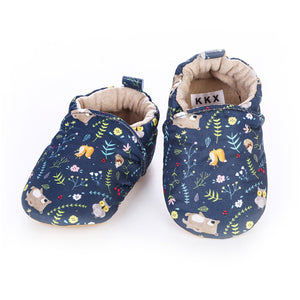 [simfamily]Kid Girls Boy First Walkers Soft Infant Toddler Shoes Cute Flower Soles Crib Shoes Footwear for Newborns baby shoes