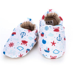 [simfamily]Kid Girls Boy First Walkers Soft Infant Toddler Shoes Cute Flower Soles Crib Shoes Footwear for Newborns baby shoes