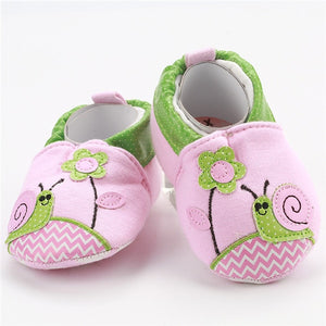 [simfamily]Kid Girls Boy First Walkers Soft Infant Toddler Shoes Cute Flower Soles Crib Shoes Footwear for Newborns baby shoes