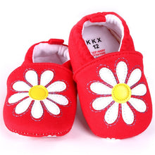 Load image into Gallery viewer, [simfamily]Kid Girls Boy First Walkers Soft Infant Toddler Shoes Cute Flower Soles Crib Shoes Footwear for Newborns baby shoes